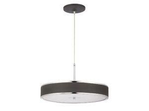 Miniaturka 1 - Lampa wisząca Jazz w kolorze chrom i grafit