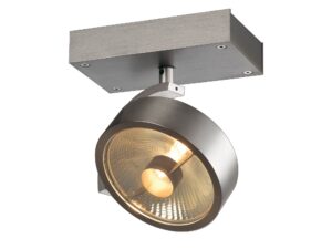 Miniaturka 1 - Kalu 1 QPAR111 szczotkowane aluminium na białym tle