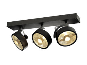 Miniaturka 5 - Lampa Kalu czarna – trzy ruchome reflektory