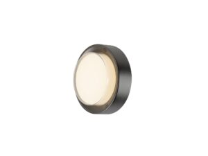 Miniaturka 2 - Kinkiet Ainos Slide WL Round Sensor w innym ujęciu na białym tle