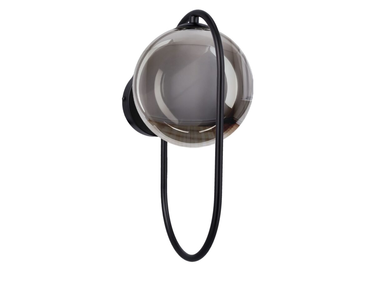 Kinkiet Alitio 32 cm G9 z kulistym kloszem – 2 kolory