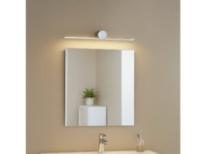 Miniaturka 20 - Kinkiet Amidora chromowany 40 cm w aranżacji łazienkowej