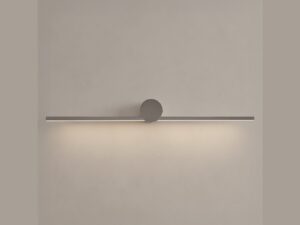 Miniaturka 5 - Kinkiet Amidora chromowany 60 cm LED w całości na białym tle