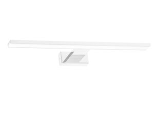 Miniaturka 2 - Kinkiet Amirona LED 60 cm biały – biała listwa z prostokątną podstawą