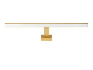 Miniaturka 3 - Kinkiet Amirona LED 60 cm złoty – złota listwa widziana z przodu