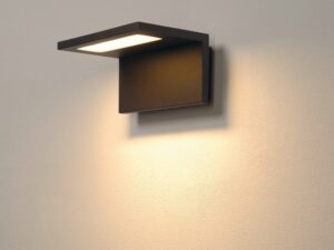 Miniaturka 3 - Kinkiet zewnętrzny Angolux Wall LED antracytowy, aranżacja