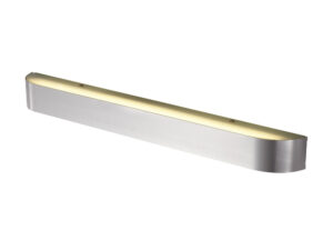 Miniaturka 7 - Kinkiet Arlina LED 67 cm w kolorze aluminium na białym tle