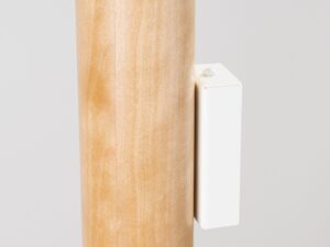 Miniaturka 5 - Kinkiet drewniany Avenza 30 cm biały naturalny – zdjęcie 6