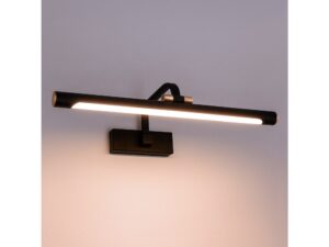 Miniaturka 3 - Kinkiet łazienkowy LED Calesa czarno-złoty – zdjęcie 4