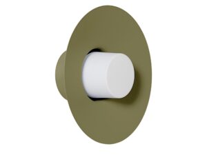 Miniaturka 4 - Kinkiet CAPONIO W A oliwkowy – widok produktu na białym tle