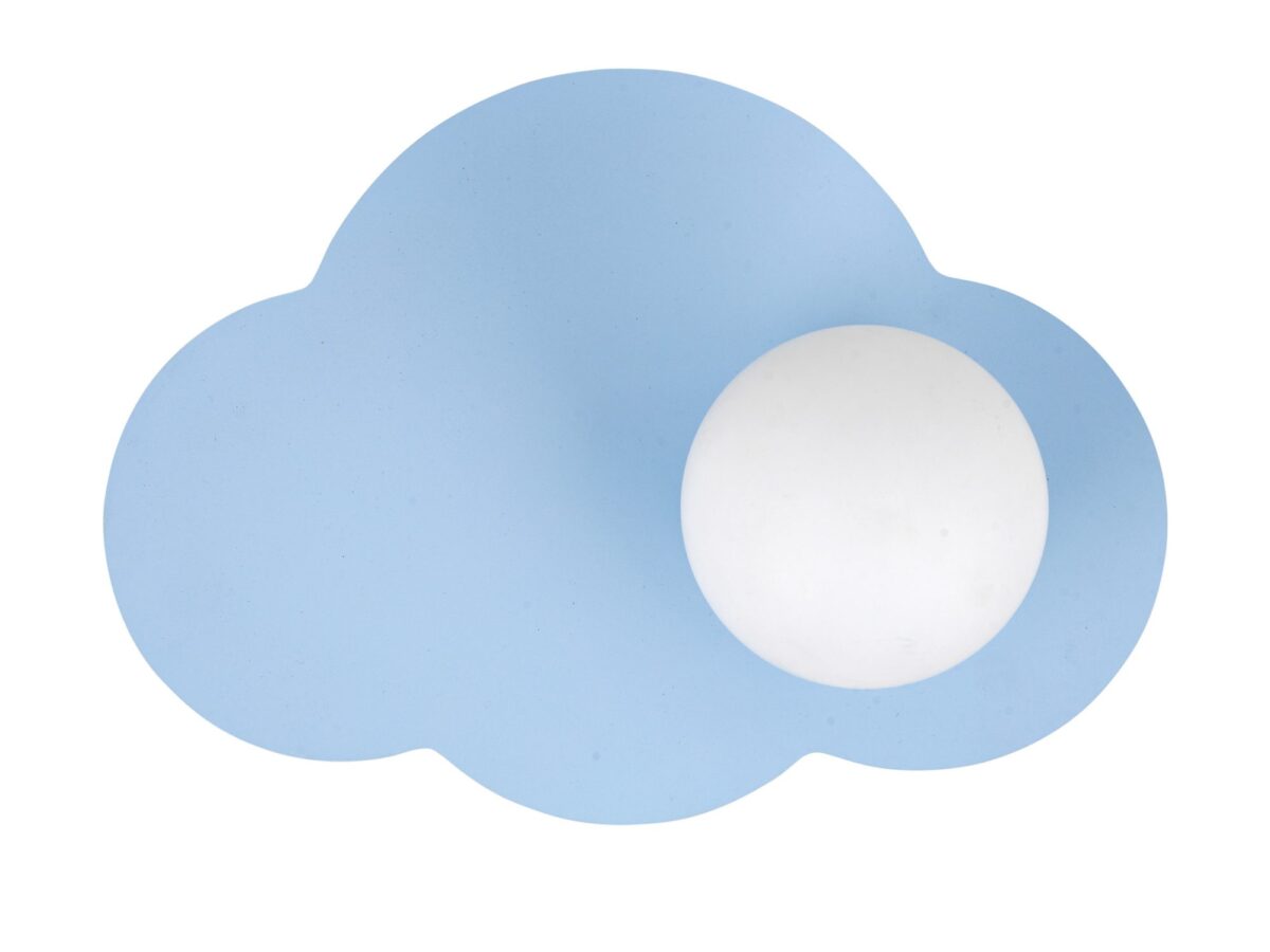 Kinkiet Cloud New 1-punktowy G9 ze szklanym kloszem