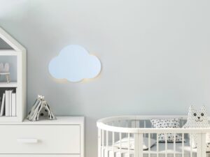 Miniaturka 3 - Niebieski kinkiet Cloud w aranżacji wnętrza