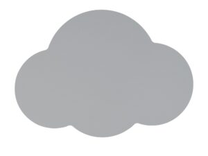 Miniaturka 4 - Kinkiet Cloud szary dwa punkty G9