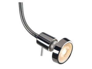 Miniaturka 5 - Chromowana oprawa ścienna Dio Flex Plate z bliska
