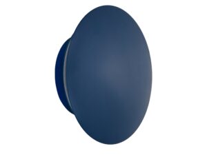 Miniaturka 5 - Granatowy kinkiet Drop LED w ujęciu z boku na białym tle