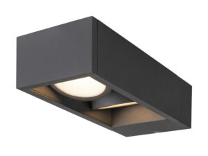 Miniaturka 6 - Kinkiet Eskina Frame WL podwójny, antracytowy, zdjęcie produktowe