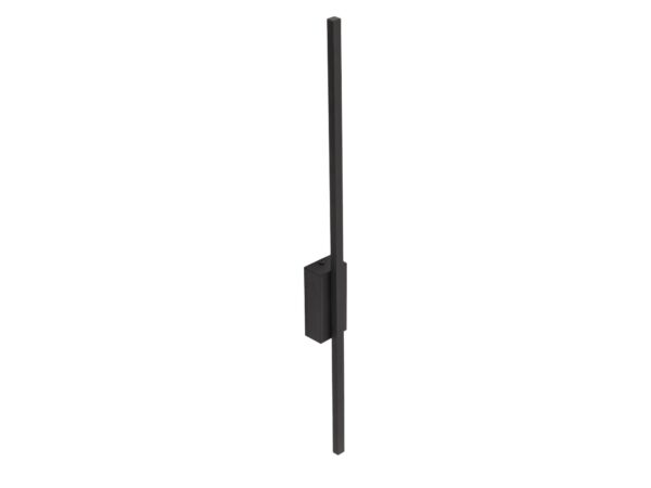 Kinkiet Flash M LED 79 cm w czarnym kolorze, pionowy profil