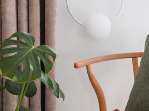 Miniaturka 4 - Biały kinkiet FUPPU B – drugi widok lampy
