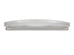 Miniaturka 2 - Chromowany kinkiet Galidira LED 41 cm z matową akrylową osłoną.