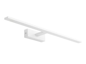 Miniaturka 1 - Kinkiet Gallery biały – oprawa LED 62 cm na jasnym tle