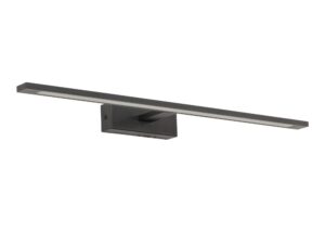 Miniaturka 6 - Kinkiet Gallery czarny – oprawa LED 62 cm na jasnym tle