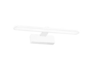 Miniaturka 5 - Biały kinkiet LED Ilidela 40 cm na białym tle