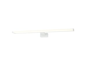 Miniaturka 7 - Biały kinkiet Ilveno LED 60 cm na białym tle