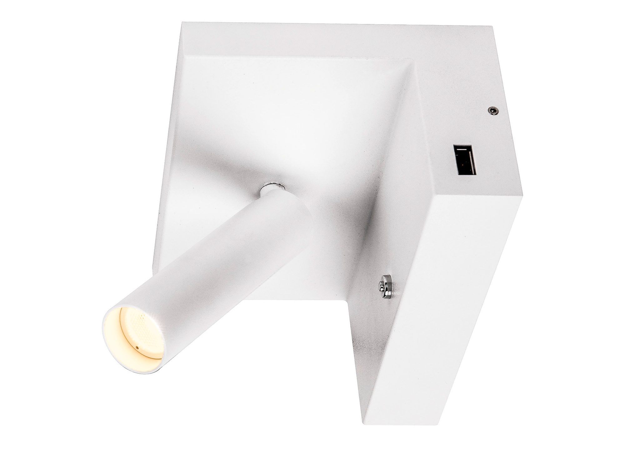 Karpo Bedside biały – profil lampy ściennej z reflektorem