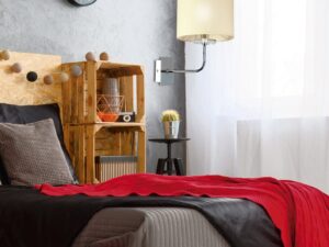 Miniaturka 1 - Kinkiet Lavadano z chromowanym ramieniem – aranżacja