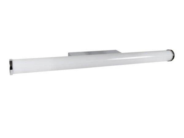 Kinkiet łazienkowy LED Valiria 61 cm biały akryl i chrom