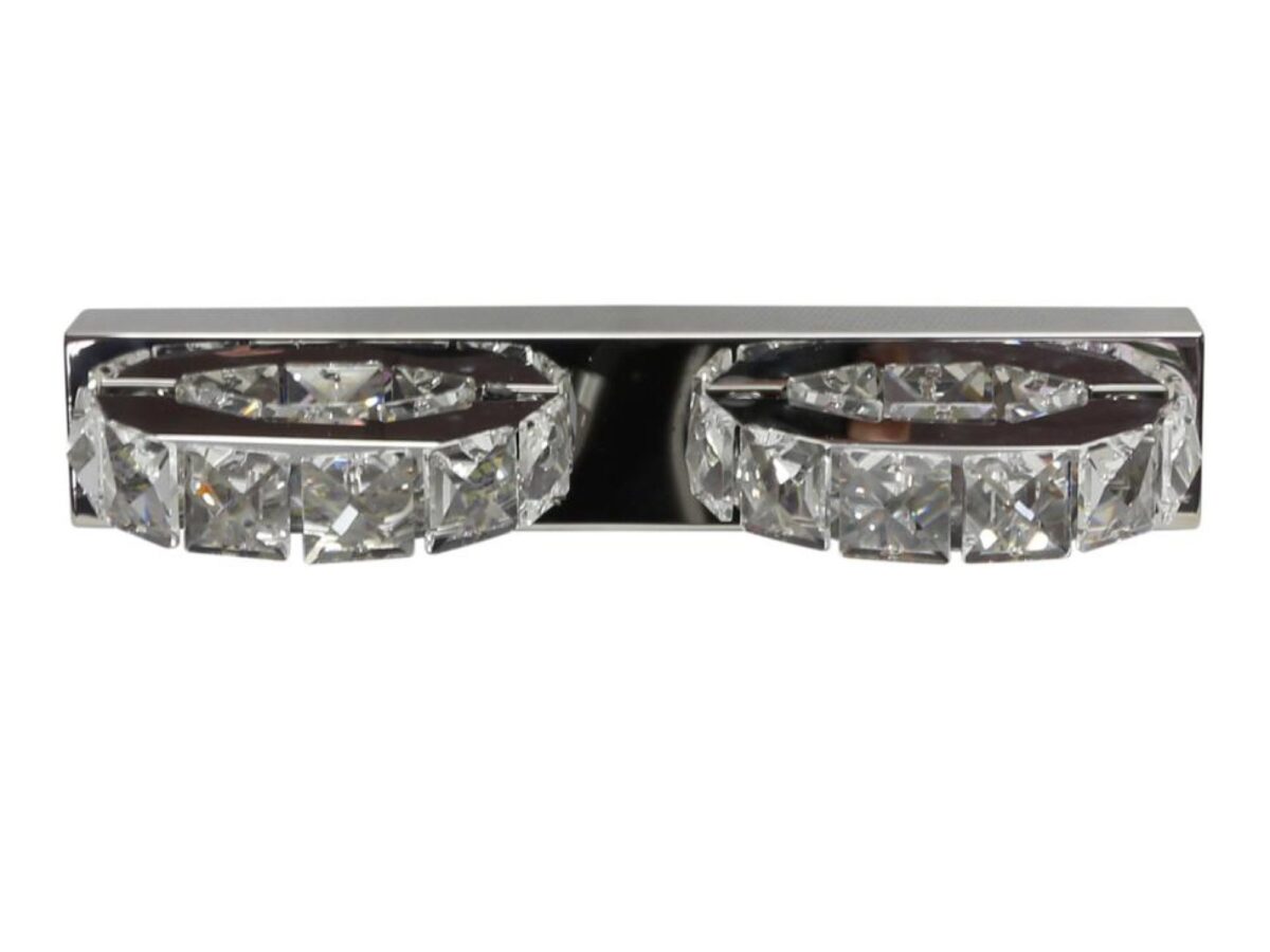 Kinkiet LED Celamo chromowany z kryształkami 6 W