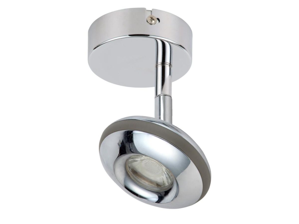 Kinkiet LED Giletira chromowany 6 W z ruchomą głowicą