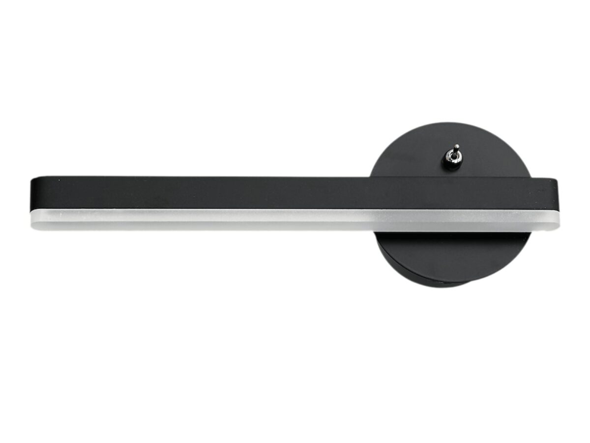 Kinkiet LED Ilotira 6 W czarny 30 cm