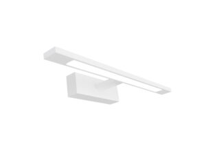 Miniaturka 3 - Kinkiet LED Isodena biały 8 W 40 cm na białym tle