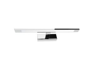 Miniaturka 6 - Kinkiet LED Isodena chrom 12 W 60 cm na białym tle