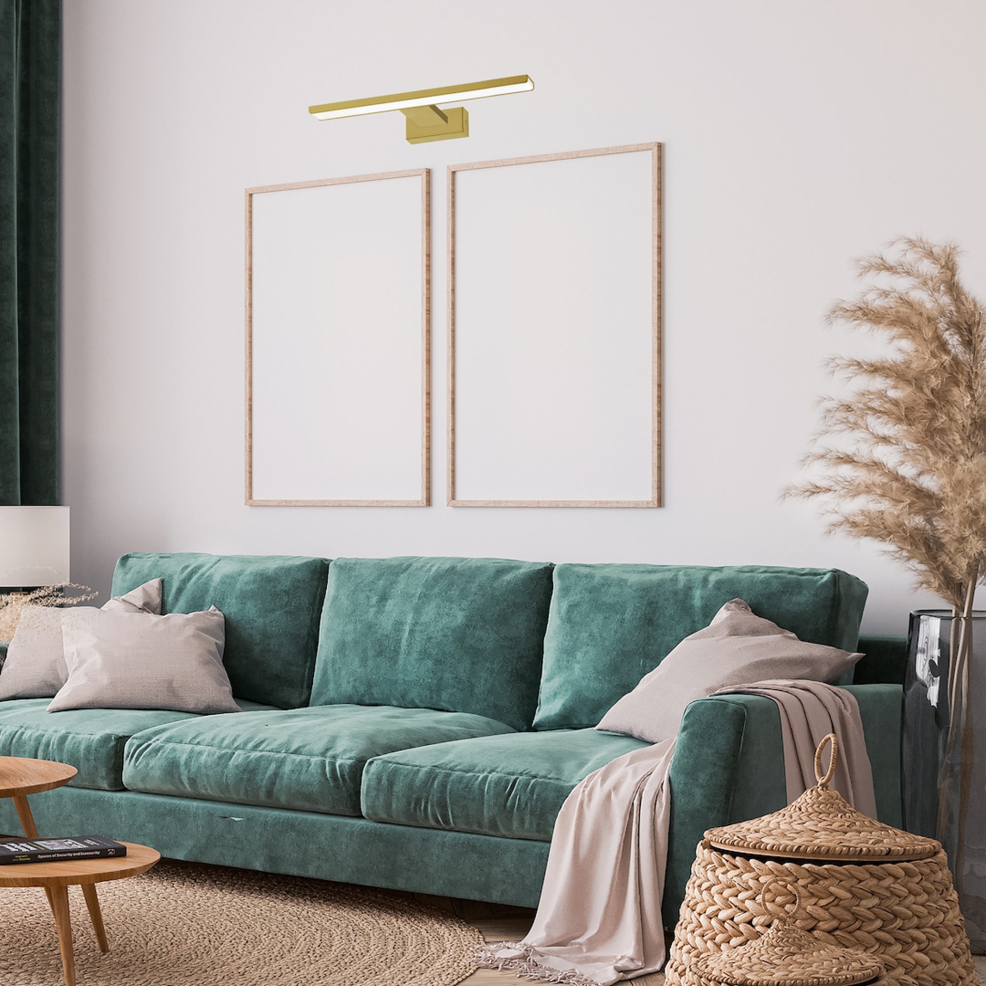 Kinkiet LED Oramia 30 cm 7 W złoty – zdjęcie 4