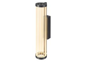 Miniaturka 9 - Kinkiet LED Quimera 41 cm w kolorze ciemnego brązu na białym tle