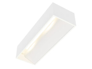 Miniaturka 1 - Kinkiet Logs In L LED biały – smukła lampa ścienna 30 cm