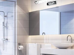 Miniaturka 2 - Kinkiet Loredio LED chromowany w dodatkowym ujęciu producenta