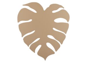 Miniaturka 2 - Kinkiet Monstera XL piaskowy beż – dekoracyjna oprawa czteropunktowa