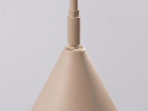 Miniaturka 5 - Kinkiet NOREN taupe – detal mocowania klosza