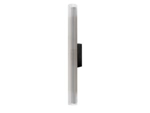 Miniaturka 6 - Czarny kinkiet Noreva LED 11 W 60 cm na białym tle