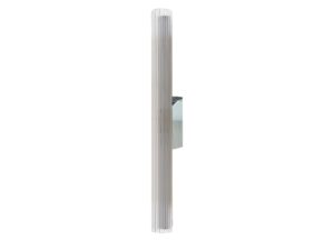 Miniaturka 2 - Chromowany kinkiet Noreva LED 11 W 60 cm na białym tle