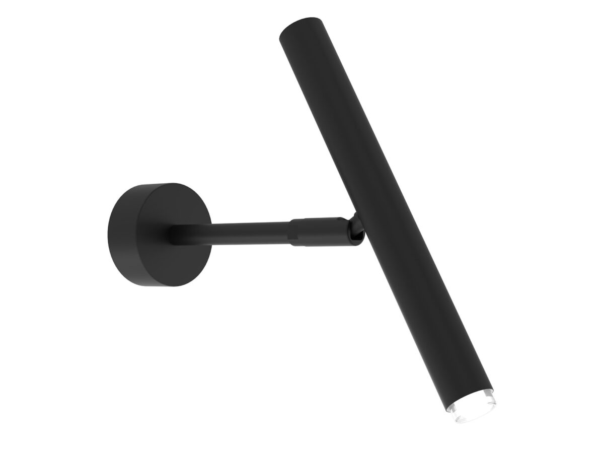Kinkiet Olatano G9 czarny 22 cm