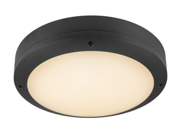 Outdoor Bulkhead V 360 LED w kolorze czarnym, główny packshot na białym tle