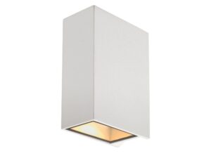 Miniaturka 5 - Kinkiet zewnętrzny Quad 2 XL biały LED góra dół, widok główny