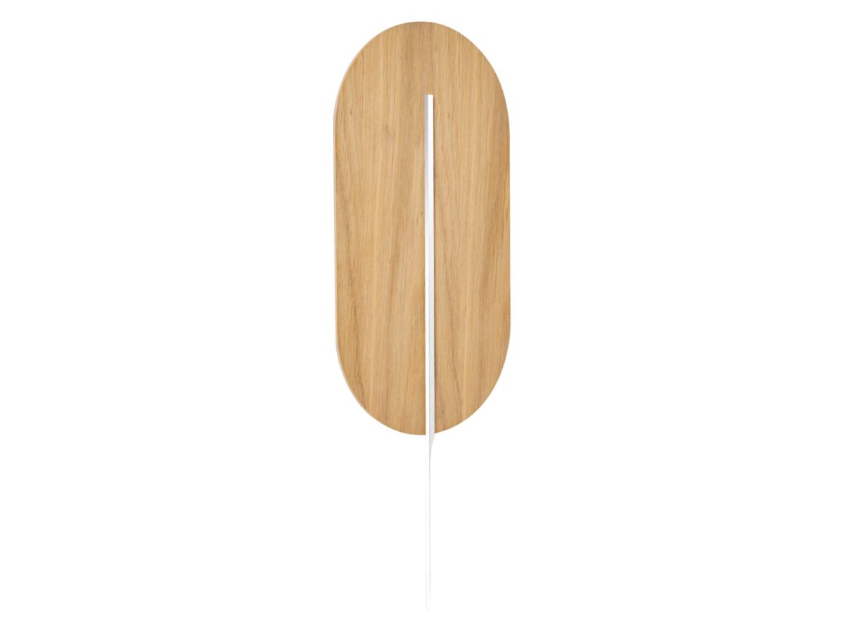 ROKKE WOOD drewniana lampa ścienna / kinkiet