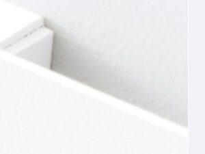 Miniaturka 38 - Kinkiet ścienny geometryczny Varello 15 cm biały – detal krawędzi
