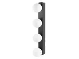 Miniaturka 3 - Detal czarnej oprawy Sun Mirror o długości 64 cm