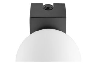 Miniaturka 2 - Czteropunktowy kinkiet Sun Mirror LED, kształt listwy i kloszy
